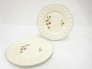 WEDGWOOD　ウェッジウッド　フェスティビティ　ラズベリー　プレート　ペア(27センチ)　洋食器